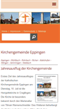 Mobile Screenshot of kath-eppingen.de